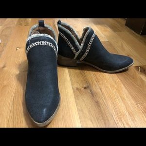 charcoal boots. Size 10 brand new